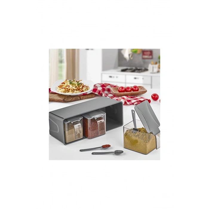 3 Lü Baharatlık Set Duvar Askılıl677 (599)