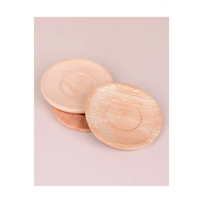 3lü Çay Tabağı Yuvarlak-81180 (599)