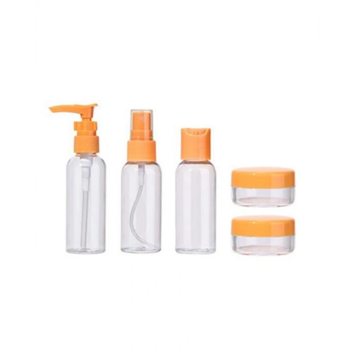 30 Ml 5’li Seyahat Şişesi Seti Çantalı Kozmetik Organizer