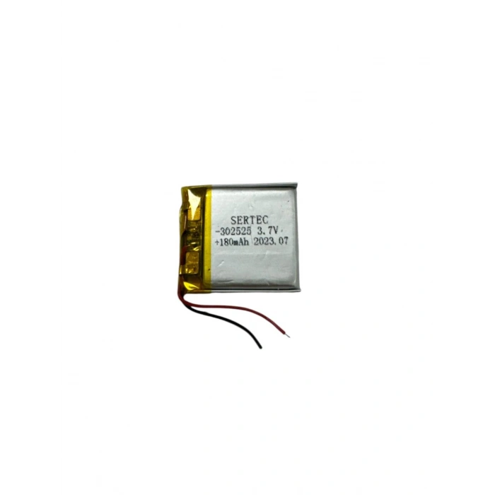 302525 3.7V 180Mah Lipolymer Pil Devreli/1.5A (599)
