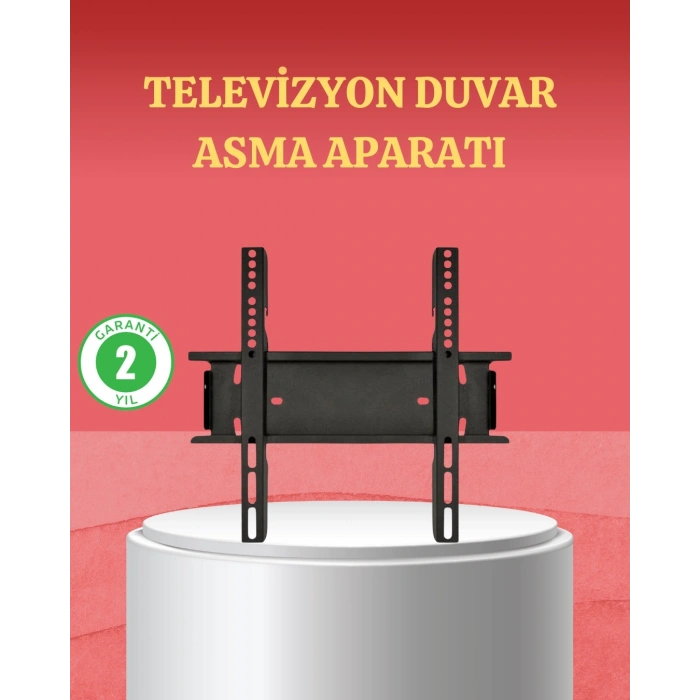 32-42 İnç Tv Askı Aparatı Kolay Kurulum Düz Ve Kompakt Tasarım