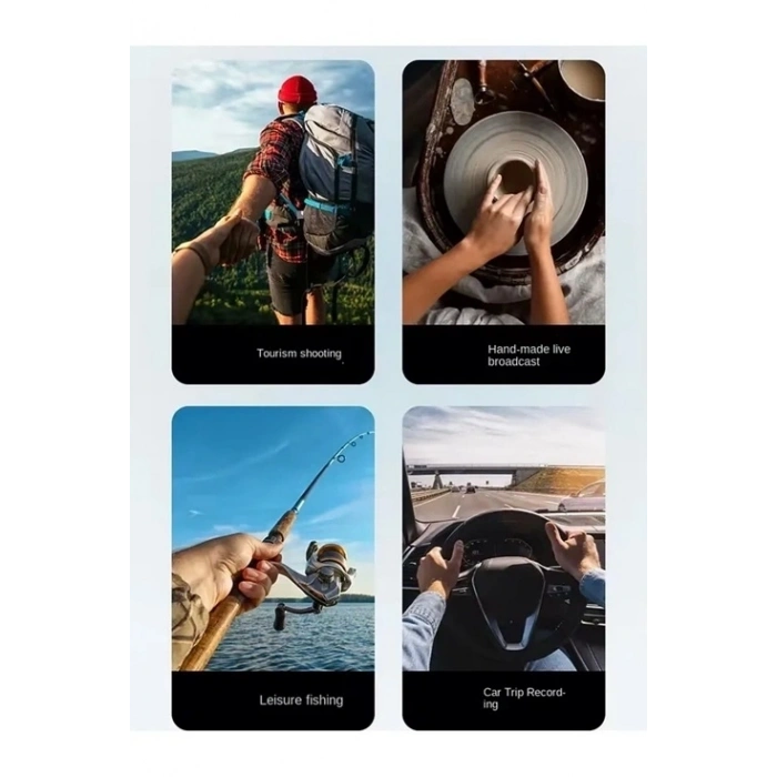 360 Derece Ayarlanabilir Boyun Askılı Manyetik Telefon Tutucu