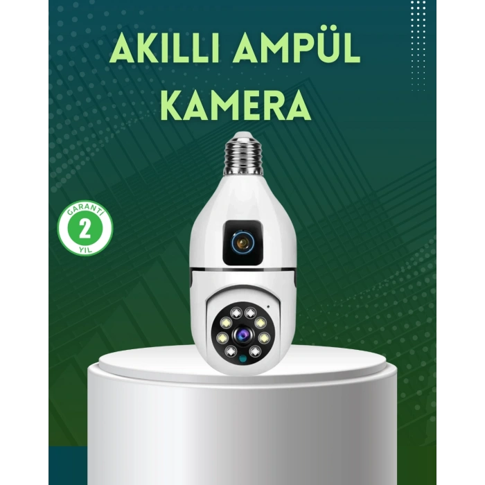 360 Derece Panoramik Wifi Kamera – Full Hd Ev Güvenlik Sistemi