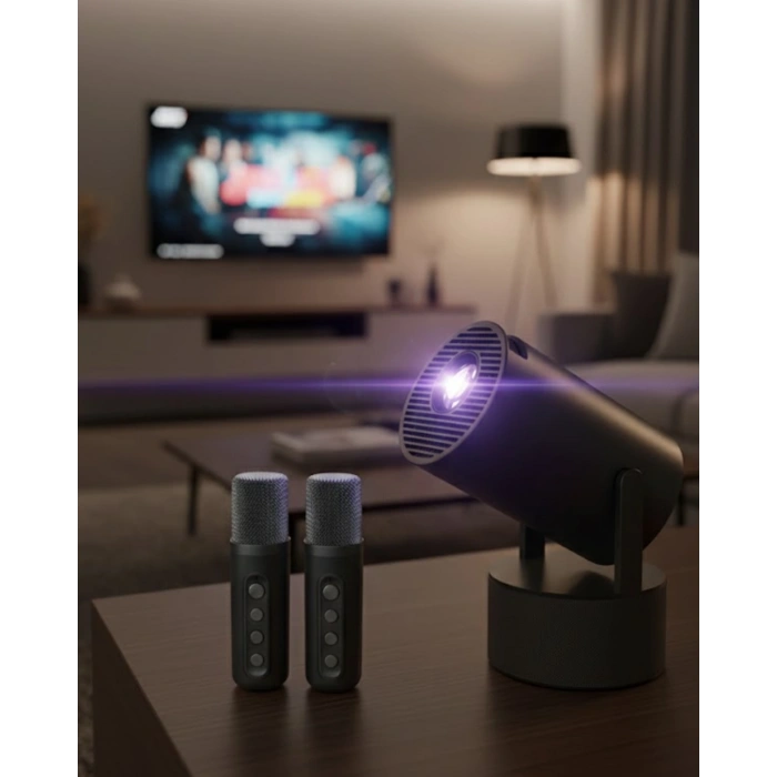 3ü1 Arada Projeksiyon Karaoke Ve Bluetooth Hoparlör