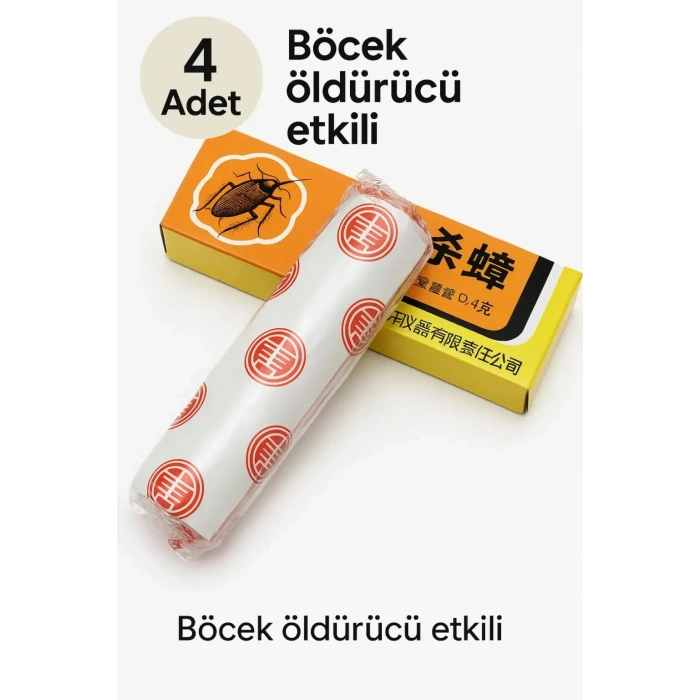 4 Adet Haşere Tebeşiri  Böcek Önleyici Tebeşir  Etkili Hamam Böceği Ve Karınca Kovucu (599)