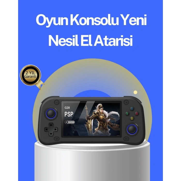 4.3” Hd Ekranlı El Konsolu 64gb Hafıza Kartı Ve 10000 Yüklü Oyun