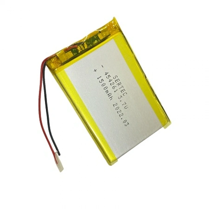 454261 3.7V 1500 Mah Lipolymer Pil (Devreli/1.5A) (599)
