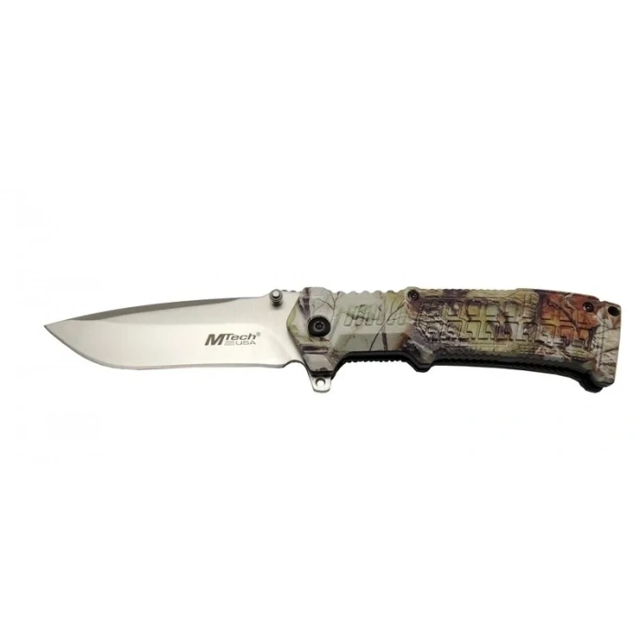 465 Kamp Çakı 21cm - Yarı Otomatik, Kemerlikli, Plastik Sap