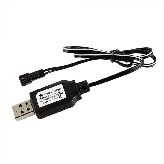 4.8V Nıcd / Nımh Oyuncak Bataryası Usb Şarj Kablosu (599)