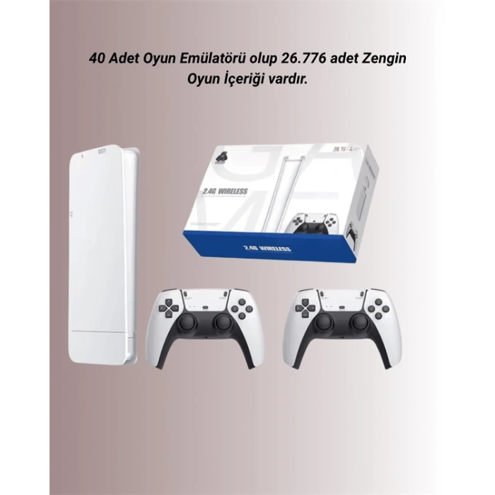 4k Destekli Bluetooth Retro Oyun Konsolu – M15 Modeli