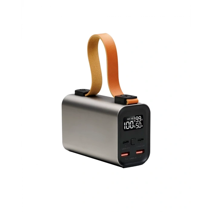 50000mah Süper Fast Charge Led Işıklı Taşınabilir Power Bank