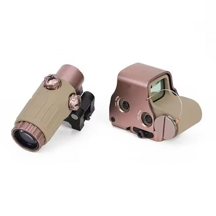 558g43 Xps2 Hedef İşaretleyici Red Dot  Holografik Nişangâh, 5x Büyütmeli Set Çöl Rengi