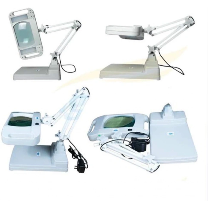 -5x 10x Büyüteç - Led Işıklı Süper Parlak Enerji Tasarruflu  Masa Lambası Lt-861