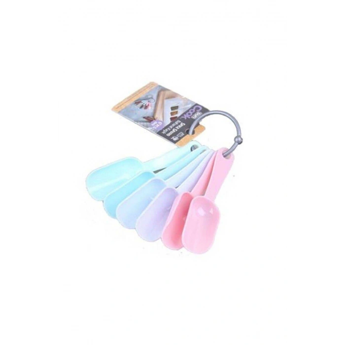 6 Lı Plastik Baharat Kaşığı (599)