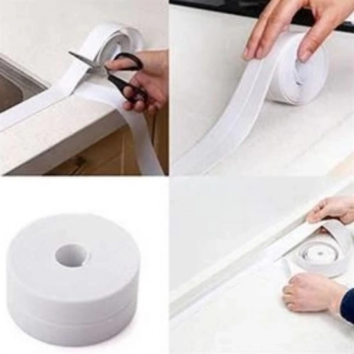 6 Lı Su Sızdırmaz Banyo Mutfak Lavabo Küvet İzolasyon Şerit Bant Pratik Ürün