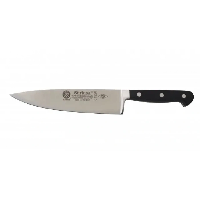 61920 - Sürmene Sıcak Dövme Şef Bıçağı 18 Cm