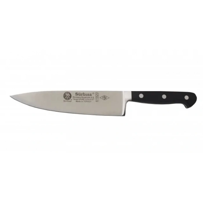 61920 - Sürmene Sıcak Dövme Şef Bıçağı 18 Cm