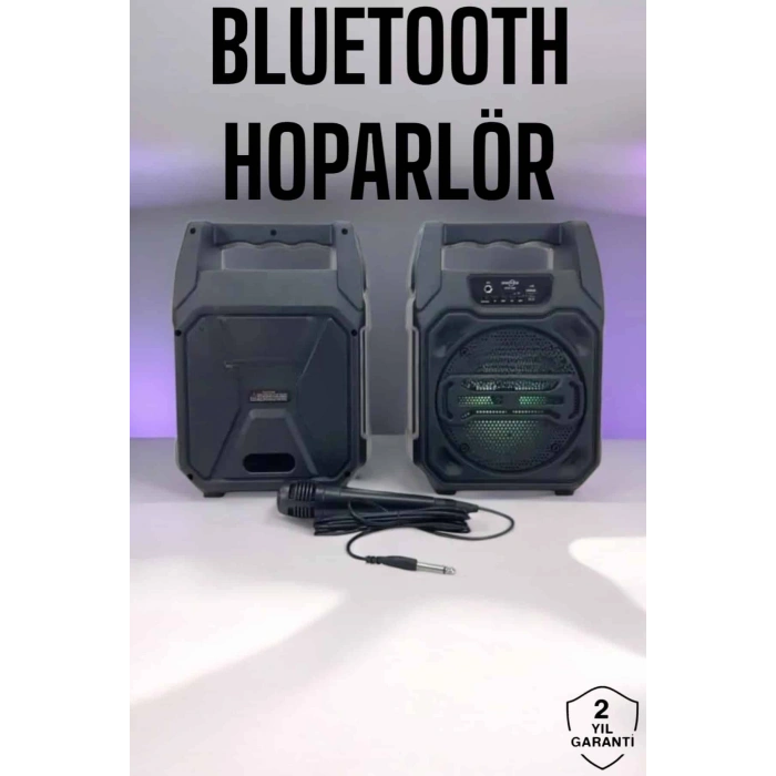 6.5 İnç Kablosuz Hoparlör Bluetooth Bağlantılı Yüksek Ses Kaliteli