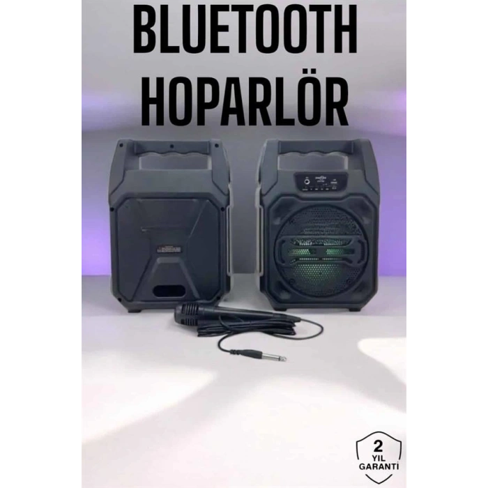 6.5 İnç Kablosuz Hoparlör Bluetooth Bağlantılı Yüksek Ses Kaliteli