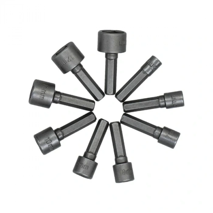 9 Parça Manyetik Somun Adaptörü