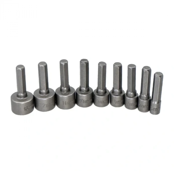 9 Parça Manyetik Somun Adaptörü