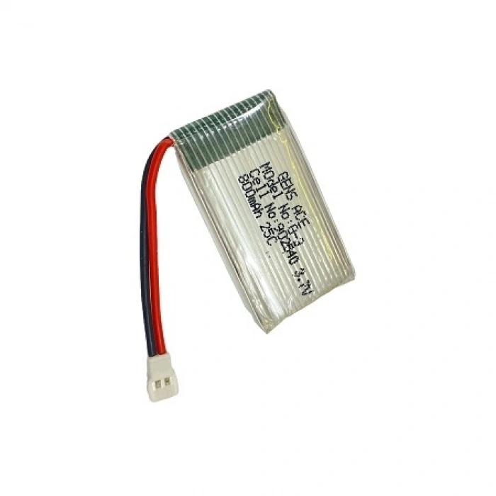 / 902540 / 3.7V  800Mah  25C Beyaz Soket (599)
