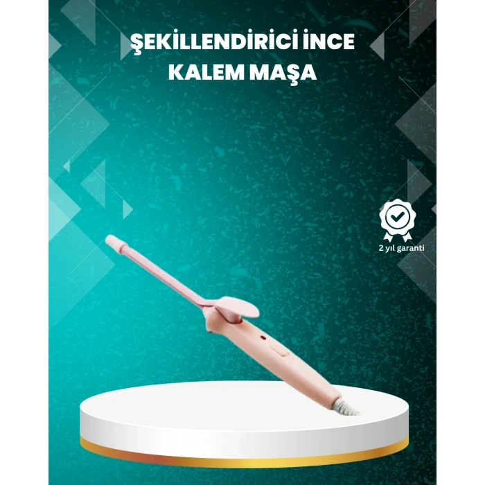 9mm İnce Bukle Maşası Afro Ve Sık Bukleler İçin Uygun