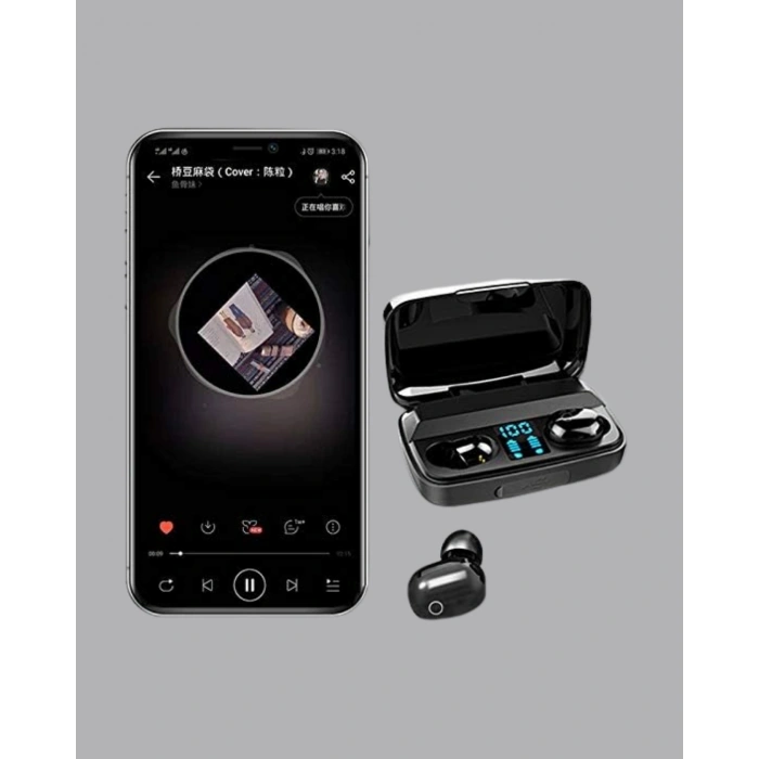 A10s Tws Bluetooth 5.0 Kulaklık – Powerbank’li Şarj Kutusu, Dokunmatik Kontrol, Gerçek Stereo