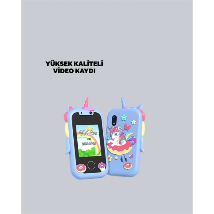 Abs + Silikon Gövdeli Dayanıklı Çocuk Kamerası – Güvenli Malzeme, Şok Emici Tasarım