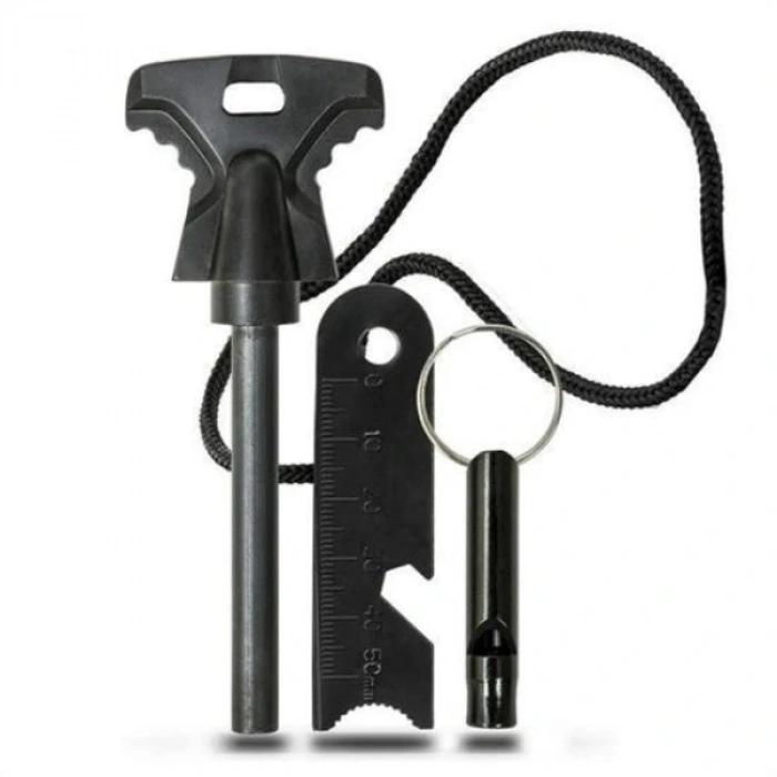 Acil Durum Magnezyum Çakmaktaşı Hayatta Kalma Kiti