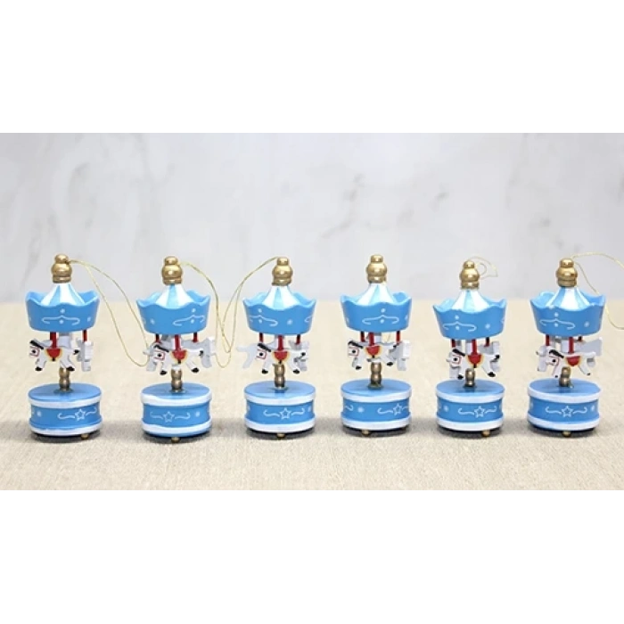 Ahşap 6lı Dekoratif Atlı Karınca Alk4393