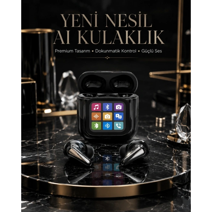Aı Bluetooth Kulaklık Akıllı Dokunmatik Kontrol Özellikli