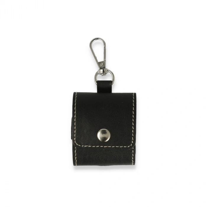 Airpods 2 (2.nesil) Askılı Kılıf - Siyah