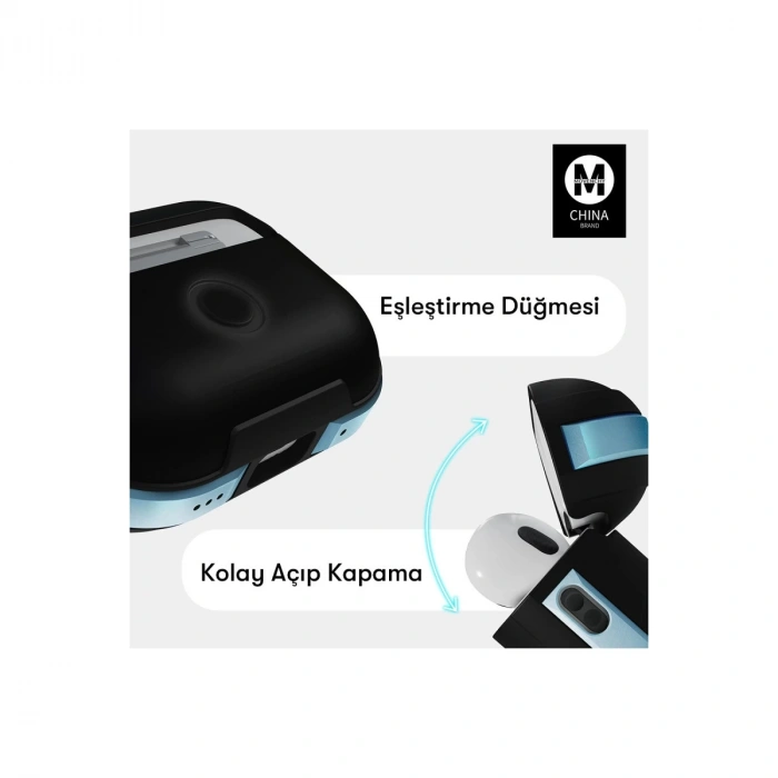 Airpods Pro 2 (2.nesil) Mo-a8 Armor Kılıf - Kırmızı