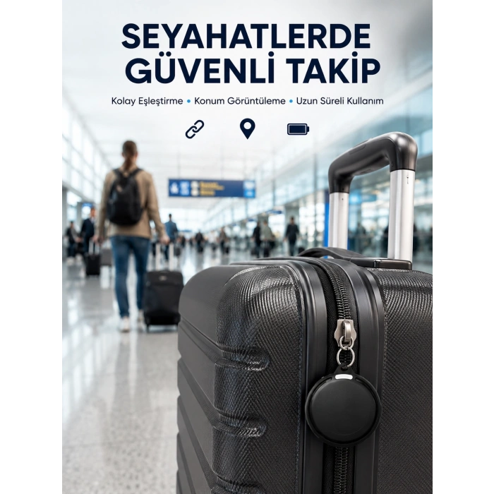 Akıllı Bluetooth Takip Cihazı Airtag İos Ve Android Uyumlu