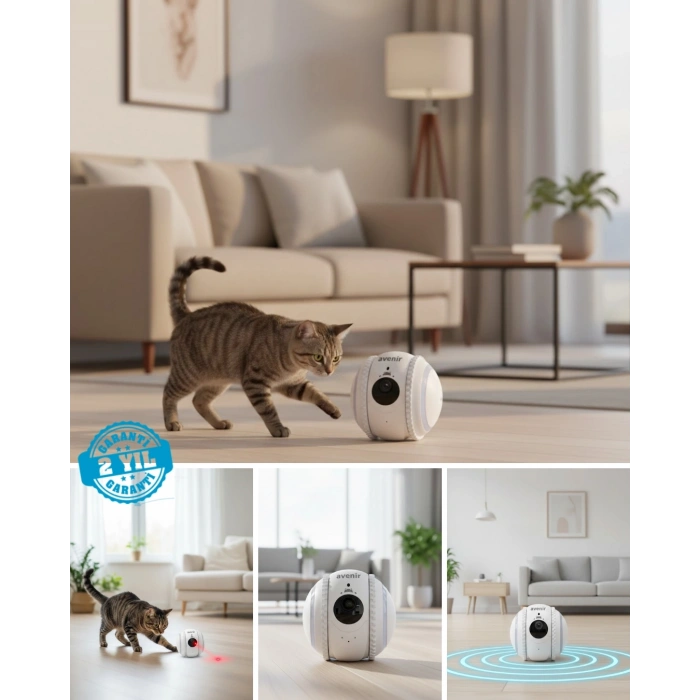 Akıllı Ev İçi Takip Kamerası Bebek Hasta Bakıcı Ve Evcil Hayvan Uyumlu