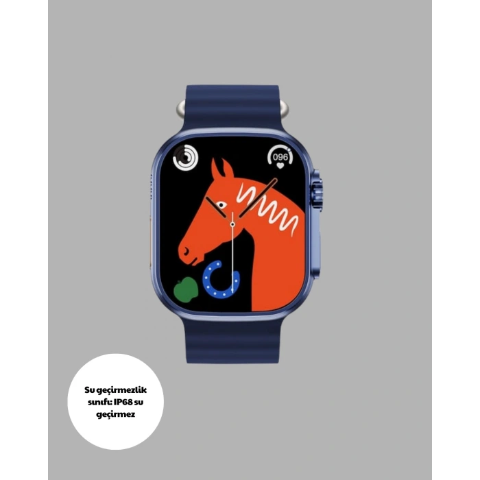 Akıllı Saat 2.05 İnç Su Geçirmez 360 Mah