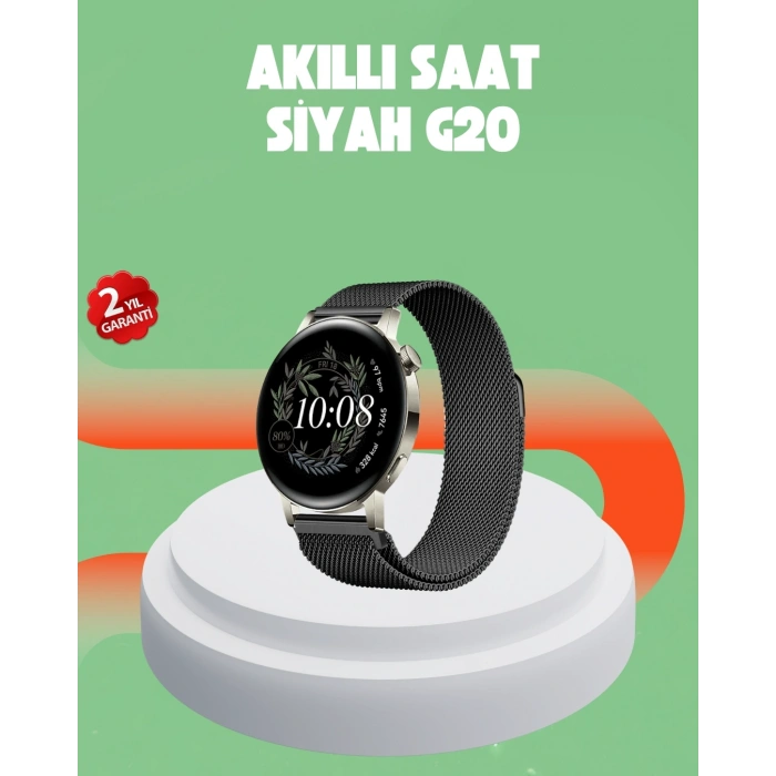 Akıllı Saat – Dokunmatik Ekran, Kalp Atışı Ve Spor Takibi