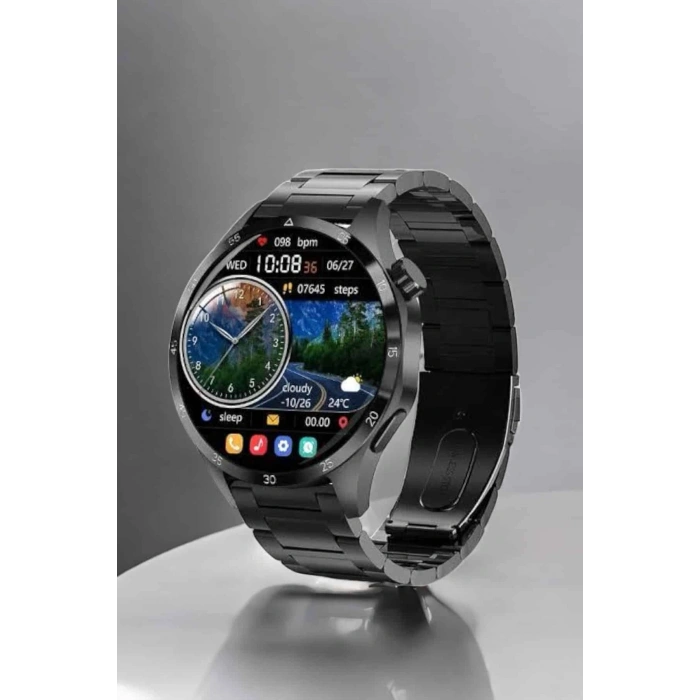 Akıllı Saat Sesli Görüşme, Nfc Uyumlu, Bildirim Görme Ve Uyku Ve Sağlık Takibi