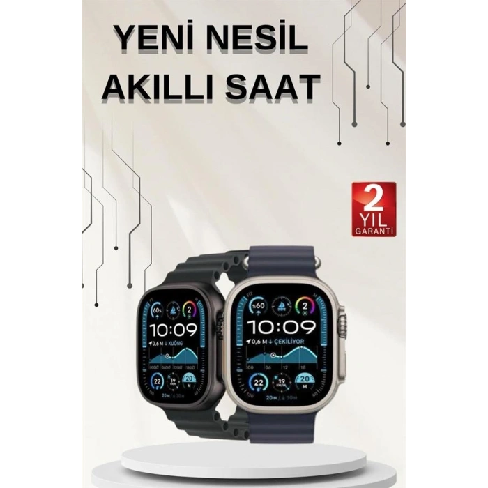 Akıllı Saat Sesli Görüşme Titreşimli Gps Bağlantısı Müzik Dinleme Sosyal Medya Bildirimleri Yeni Nesil