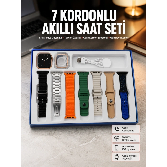 Akıllı Saat Unisex Akıllı Saat Çoklu Kordon Seçeneği Çelik Kordon Plastik Kordon Yeni Nesil