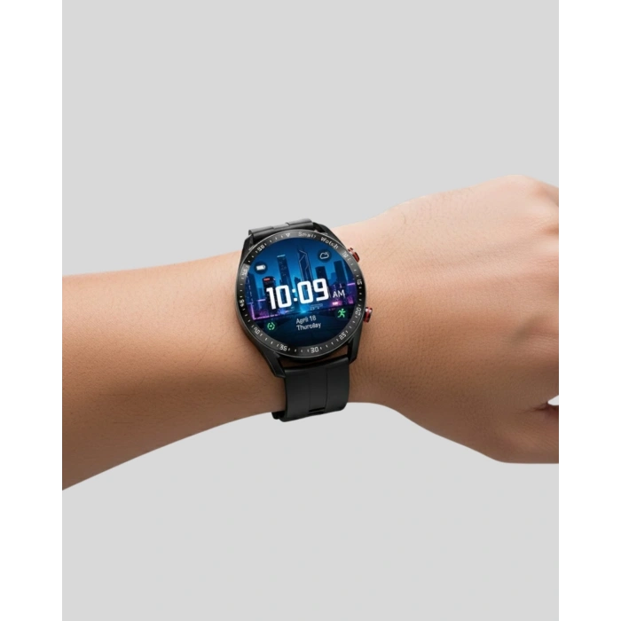 Akıllı Saat Yeni Model Sesli Asistan Bildirim Görme Bluetooth Bağlantılı Müzik Dinleme