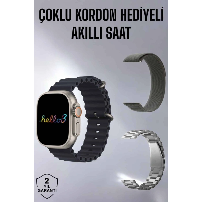 Akıllı Saat Yeni Nesil Bluetooth Bağlantılı Uyku Sağlık Takibi Gps Ve Nfc Uyumlu