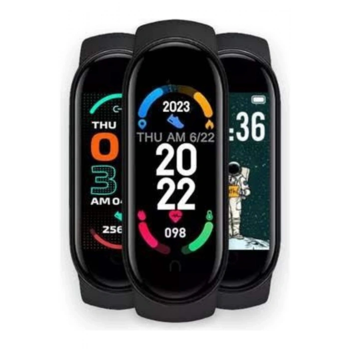 Akıllı Uyumlu Bileklik M6 Adımsayar Spor Modları Çağrı Görme Türkçe Menü