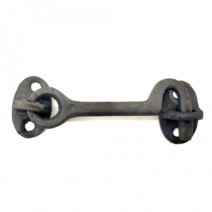 Antika Tarz Dekoratif Pirinç  Çengeli - 8,5cm, Oksit