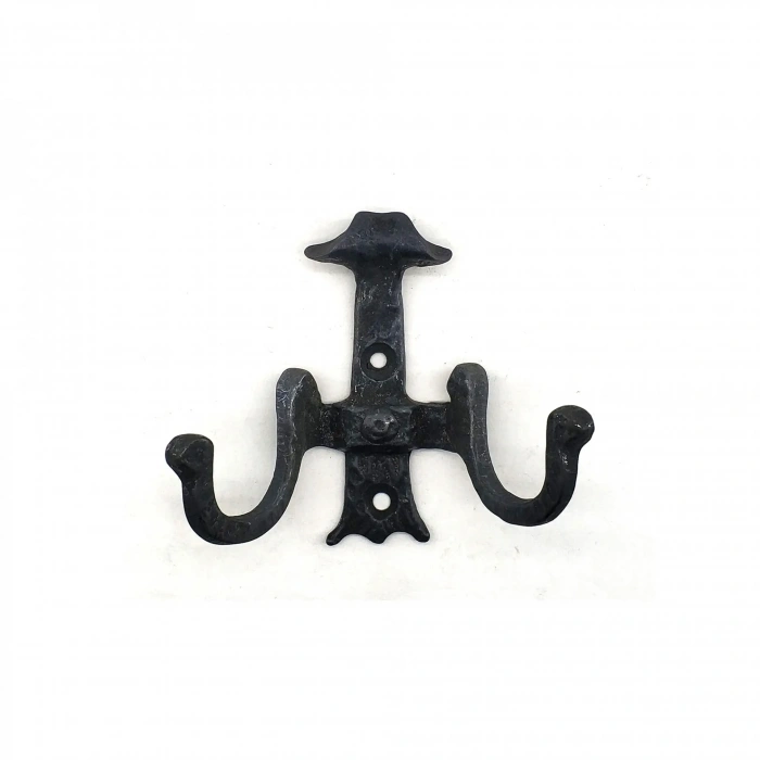 Antika Tarz Dekoratif Pirinç Gemici Askı - 85x94 Mm, Oksit