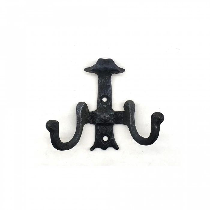 Antika Tarz Dekoratif Pirinç Gemici Askı - 85x94 Mm, Oksit