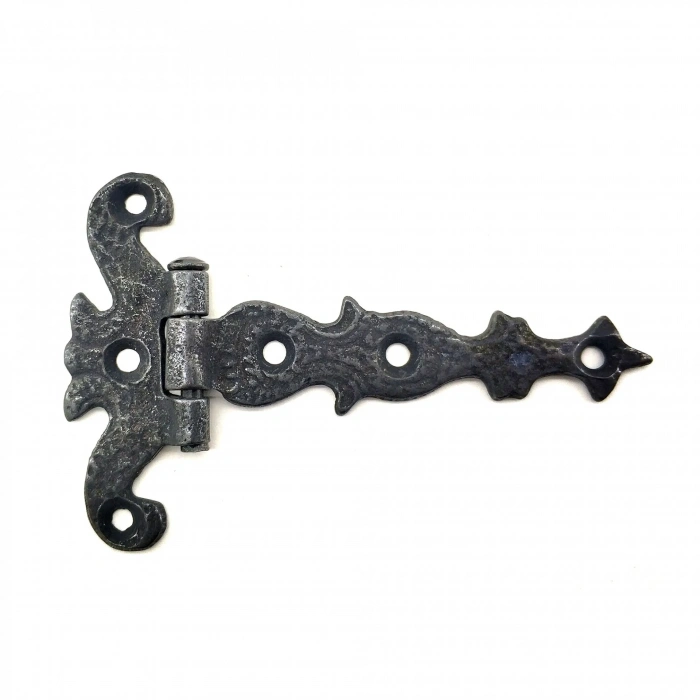 Antika Tarz Dekoratif Pirinç Kuyruklu Kelebek Menteşe - 63x100 Mm, Oksit