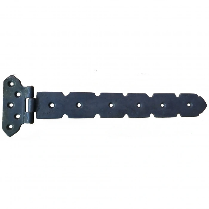 Antika Tarz Dekoratif Pirinç Kuyruklu Lama Menteşe - 103x380 Mm, Oksit