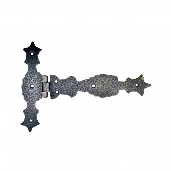 Antika Tarz Dekoratif Pirinç Kuyruklu Zambak Menteşe - 175x248 Mm, Oksit